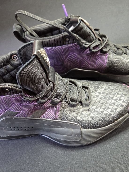 adidas Other - adidas Black and Purple Men’s High-Top Sneakers